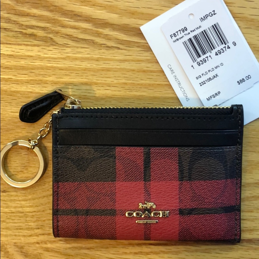 Coach Mini skinny id case